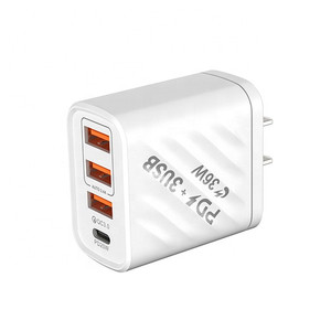 Bestseller 30W USB C Wand ladegerät mit <span class=keywords><strong>3</strong></span> USB PD 20W Schnell ladung für US/EU/UK Reise ladegerät mit OTP-Schutz - Product Image 1