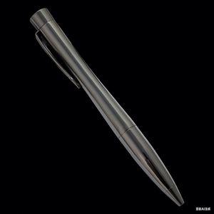 High Quality Custom PS-20250827-19 Custom Logo Metal Ballpoint Twist <b>Pen</b> Gold & <b>Silver</b> Promotional for Business & School Writing - Product Image 6