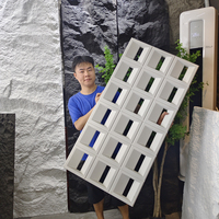 Composant en ciment polyuréthane brique creuse panneau mural 3D cloison décorative
