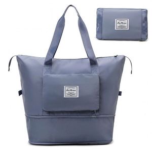 Sac de sport pliable Yy815 personnalisé avec logo, étanche, pour vêtements secs et mouillés, sac de voyage, sac de yoga, sac de sport, sac de week-end, sac de gym, sac fourre-tout pour femme - Product Image 4