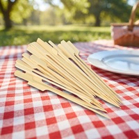 Prix compétitif, haute qualité, matériau principal en bambou provenant des montagnes les mieux protégées, biodégradable, idéal pour les barbecues ou les fêtes.
