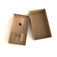 Boîte d'emballage pour téléphone portable en papier kraft écologique personnalisée pour iPhone remis à neuf