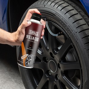 Sellador de Neumáticos en Aerosol de 450 ml para Reparación de Pinchazos, Uso de Emergencia en Autos, Motos y Bicicletas - Product Image 1