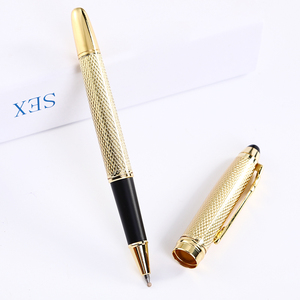 Penna a sfera in rame con Gel di metallo personalizzato in fabbrica regalo per ufficio uomo d'affari - Product Image 3