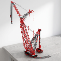Ensemble de construction de grue sur chenilles lourde SK6000, modèle de véhicule d'ingénierie Technic en briques, jouet d'assemblage DIY, cadeau pour adulte