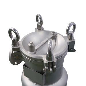 Endüstriyel sıvı Filtration syonu için yan giriş karbon çelik tek çanta filtre yuvası - Product Image 6