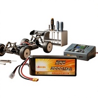 Batterie LiPo LongKun 6S 22.2V 3000mAh 50C à décharge rapide pour voiture RC, camion de course, batterie lithium polymère rechargeable OEM