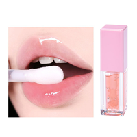 Huile à lèvres liquide teintée PH changeant de couleur, hydratante, formule végétalienne waterproof avec vitamine E, personnalisable avec votre logo, marque privée