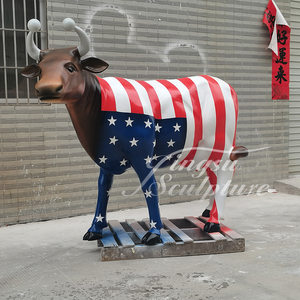 Décoration <span class=keywords><strong>de</strong></span> parc zoo <span class=keywords><strong>à</strong></span> bas <span class=keywords><strong>prix</strong></span> fait <span class=keywords><strong>à</strong></span> <span class=keywords><strong>la</strong></span> main en <span class=keywords><strong>fibre</strong></span> <span class=keywords><strong>de</strong></span> <span class=keywords><strong>verre</strong></span> imprimé personnalisé sculpture d'animaux grandeur nature - Product Image 3