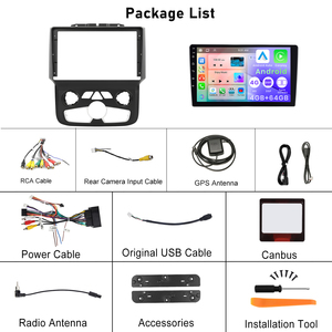 Podofo <span class=keywords><strong>2</strong></span> 딘 안드로이드 자동차 스테레오 4 + 64G 9 인치 무선 카플레이 안드로이드 자동 닷지 램 2013-2019 IPS DSP WIFI RDS 도매 - Product Image 6