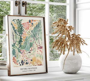 SQ vente en gros conception personnalisée affiche art <span class=keywords><strong>Matisse</strong></span> décoration murale impressions sur toile abstraites modernes peinture encadrée - Product Image 2