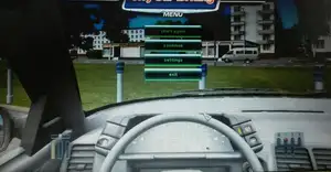 Simulador de treinamento de carro portátil