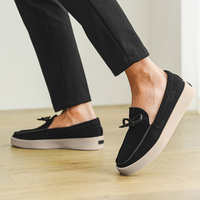Nouvelles Chaussures pour Hommes 2025 : Mocassins Confortables en Daim, Style Ville, Chaussures Légères et Décontractées, Baskets pour Hommes