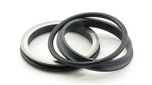 Suku Cadang <span class=keywords><strong>Undercarriage</strong></span> Truk Track Roller Heavy Duty Final Drive <span class=keywords><strong>Floating</strong></span> Duo Cone <span class=keywords><strong>Seal</strong></span> GZ5880 Bahan Gcr15/100Cr6 58-62HRC untuk - Product Image 5