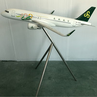 Cadeau d'entreprise populaire : Maquette d'avion A320 Spring Airline à grande échelle 1:30 (125 cm) en résine de fibre de verre, fabriquée en Chine