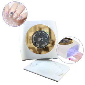 Intelligente Timing Dual Light Uv Led 168W Nageldroger Snel Droog Nagellijm Top Coat Nagelsalon Benodigdheden Manicura Lamp Nailart