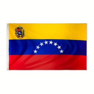 Флаги Венесуэлы на заказ, 3x5 футов, с логотипом, желто-сине-красный, для демонстраций, для улицы, флаги стран Венесуэлы - Product Image 1