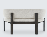 Banc en tissu bouclé pour salle à manger et hôtel, mobilier d'intérieur, offre spéciale