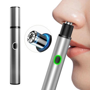 Триммер для ушей и носа, 2024 Профессиональный безболезненный триммер для бровей и лица для мужчин и женщин, триммер с батарейным питчем - Product Image 1