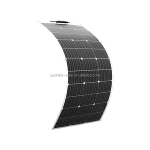 แผงโซลาร์เซลล์แบบยืดหยุ่น Sunfield SFED-F100HDT ประสิทธิภาพ 24% 100W 19.8V โมโนคริสตัลไลน์ HJT เซลล์  12V 5.05A IP67 - Product Image 1