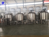 Équipement de brassage de bière économique 1000L 10BBL, système de brasserie clé en main, contrôle PLC SUS304, retour sur investissement élevé, fabriqué en Chine
