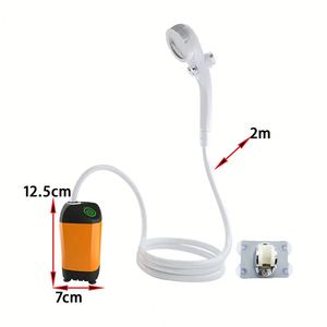 Douche portable moderne électrique rechargeable et utilisable en voiture pour le camping en extérieur - Product Image 3