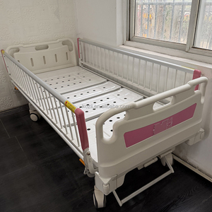 Suministro Directo de Fábrica: Cama Médica con Ruedas Silenciosas de ABS y 2 Manivelas, Cama Pediátrica Anticaídas, Cama de Maternidad para Hospital KZ-A030 - Product Image 2