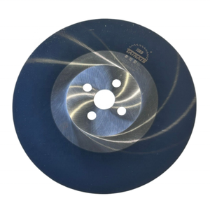 Lame de scie circulaire HSS industrielle revêtue PVD 350 mm OEM pressée à chaud pour la découpe de l'acier et du fer - Product Image 4