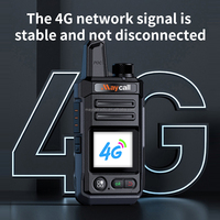 Walkie Talkie Maycall de Alta Potencia 4G, Portátil, Bidireccional, con Intercomunicador Inalámbrico de Llamada Única, Alcance de 5000 km, Versión Oceánica