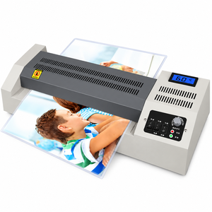 Plastifieuse à grand rouleau en caoutchouc Thermolamineuse pour photos et documents Machine professionnelle de plastification - Product Image 1