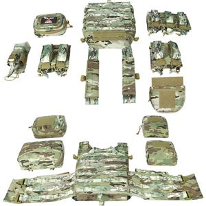 Gilet tactique personnalisé Artex, porte-plaques, camouflage, Oxford 1000D, libération rapide, gilet de sécurité tactique pour hommes - Product Image 4