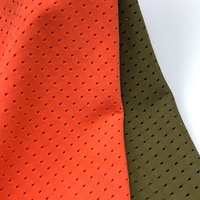 Tela de Malla Transpirable de Nailon y Spandex con Jacquard Tejido para Ropa Deportiva