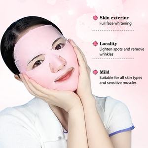 Masque en gel de pêche rose bio-collagène OEM en gros pour hydrater, raffermir et éclaircir la peau, masque facial coréen pour soins de la peau - Product Image 3