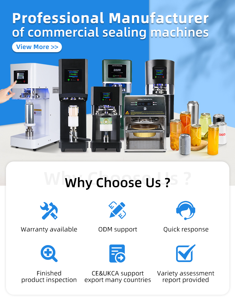 Full Auto RY-FGJ-100D Cans Seaming Machine - Intelligent Sealing