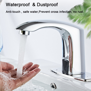 Đơn nước lạnh chuyển động tự động cảm ứng miễn phí nhạy cảm Vòi điện tử cảm biến lưu vực vòi nước - Product Image 4