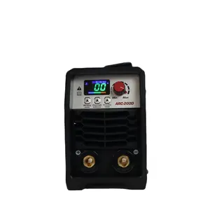 Micro single phase stick portable mini electric igbt dc inverter welding machine mma 200 arcwelders ac arc welder