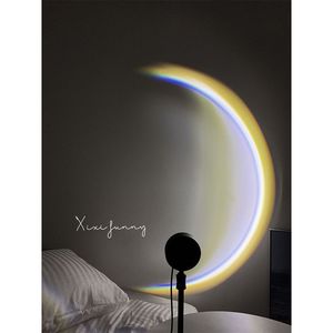 Lámpara Proyector Luna USB, Luz Ambiental de Escritorio, Luz Nocturna con Efecto Arcoíris, Decoración para Dormitorio, Regalo - Product Image 4