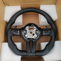 Volant de direction pour BMW F30 F10 F15 F36 F20 F22 F25 F32 M3 M5 E87 E71 E70 E90 E91 M Sport en cuir