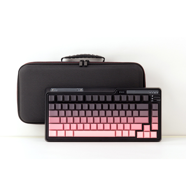 Mechanical Keyboard Case Suitable for 60% 65% Wired/Wireless Bluetooth Mechanical Gaming Keyboard, Case Only