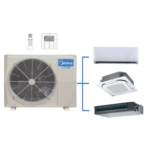 Koelverwarming Muur Gemonteerd Type Vrf Multi-Split Airconditioner Dc Inverter Duct Type Plafond Type Binnenunit