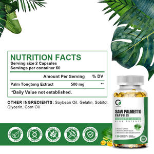 <span class=keywords><strong>Oem</strong></span> 120 adet <span class=keywords><strong>Palmetto</strong></span> ektrakt yağı diyet takviyesi gördüm <span class=keywords><strong>Palmetto</strong></span> yumuşak jel kapsüller saç için - Product Image 2