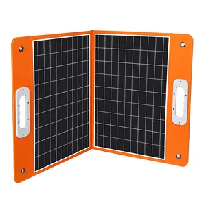 Flashfish Hot Selling Monocrystalline Silicon Solar Panels Foldable 60W Portable Panels Solar for Outdoor