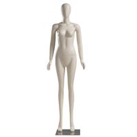 Vente en gros bon marché Mannequin robe demi-corps avec hanche Mannequins en mousse à vendre corps en plastique avec bras Mannequin en tissu