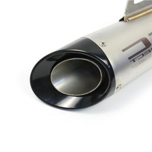 Tubo de <span class=keywords><strong>Escape</strong></span> para motocicleta de 51mm, proyecto CNC de acero para Scooter Universal para Suzuki GSR 600 R6 BWS 125 ER6N GY6 <span class=keywords><strong>Z900</strong></span> - Product Image 5