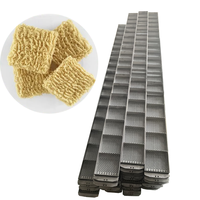 Cassette de friture pour nouilles instantanées, prix usine, taux de sortie élevé, vidange rapide de l'huile, surface lisse, soudure robuste, taille personnalisée
