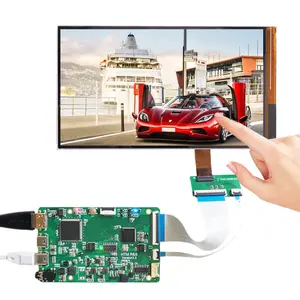 7 inç LCD Panel tabela ekranlar Isp 1080p ahududu Pi 7 "dokunmatik kapasitif ekran Ips 1920*1080 ekran modülü