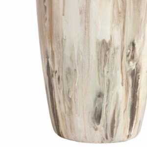 Vaso in Vetro Cilindrico Alto, Vaso per Fiori Contemporaneo, Dettagli Raffinati, Accento Glamour per Arredamento Casa - Product Image 5
