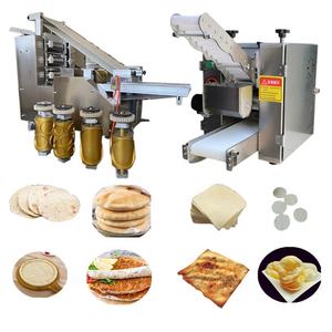 Garantie après-vente Usine de fabrication de roti facile à utiliser Prix au Pakistan Ligne de pain pita arabe Petite machine d'emballage de rouleau de printemps - Product Image 4
