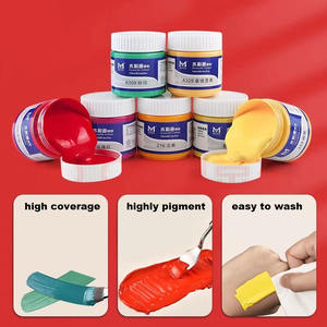 Secolorart Art <span class=keywords><strong>Gouache</strong></span> Peinture 100ml 53 Riche Couleurs Vives Peinture <span class=keywords><strong>Gouache</strong></span> Professionnelle pour Artistes Étudiants Débutants - Product Image 6