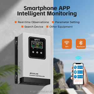 Contrôleur <span class=keywords><strong>de</strong></span> <span class=keywords><strong>charge</strong></span> <span class=keywords><strong>solaire</strong></span> MPPT haute efficacité 50A à <span class=keywords><strong>prix</strong></span> d'usine, <span class=keywords><strong>régulateur</strong></span> <span class=keywords><strong>solaire</strong></span> 50-100A avec écran LCD couleur pour usage domestique - Product Image 6